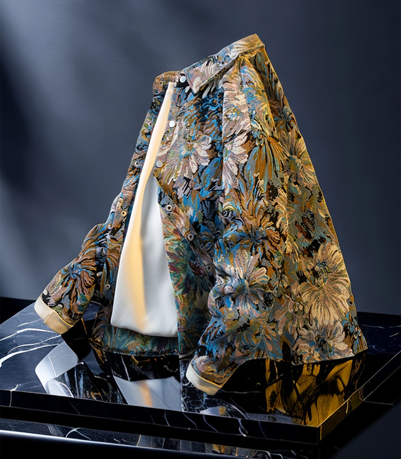 INVACHI Van Gogh Print Shirt
