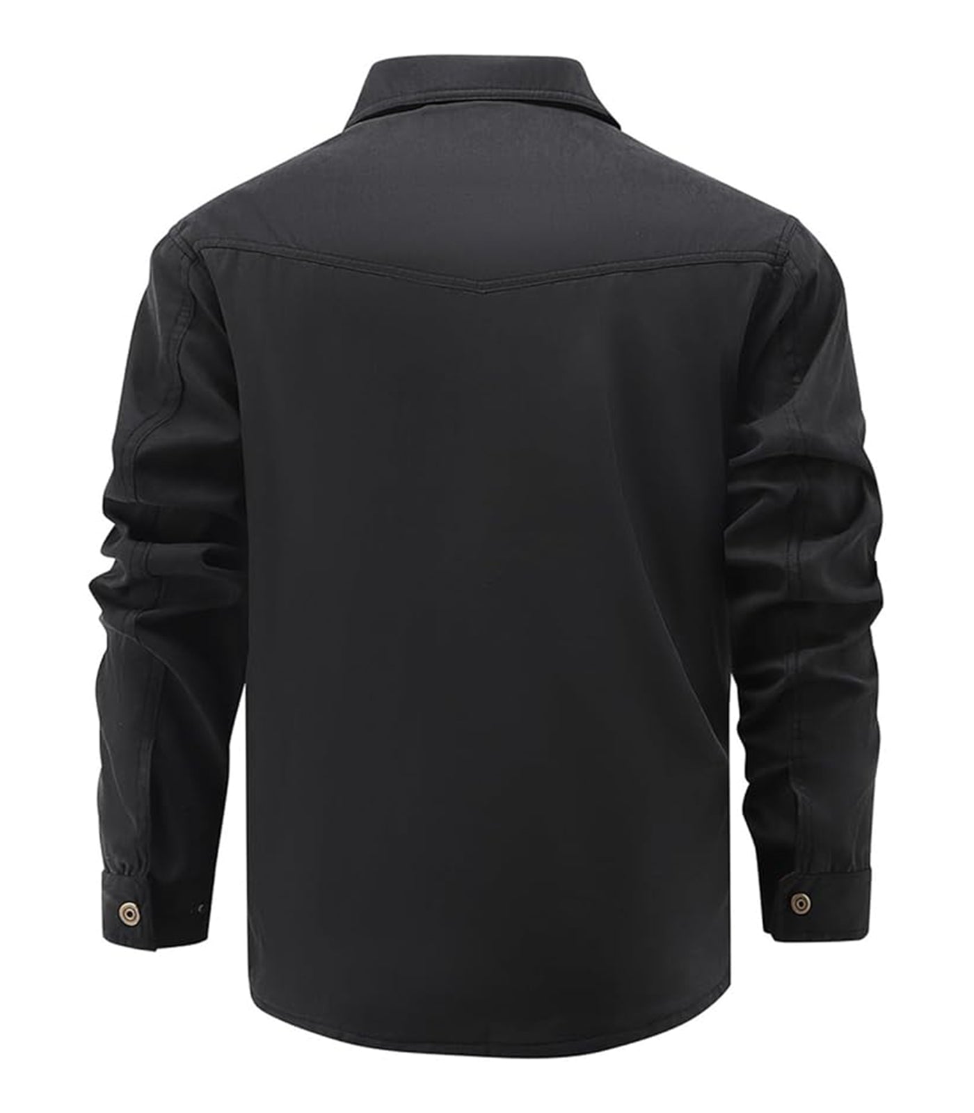 INVACHI Plaid Shirt Jacket