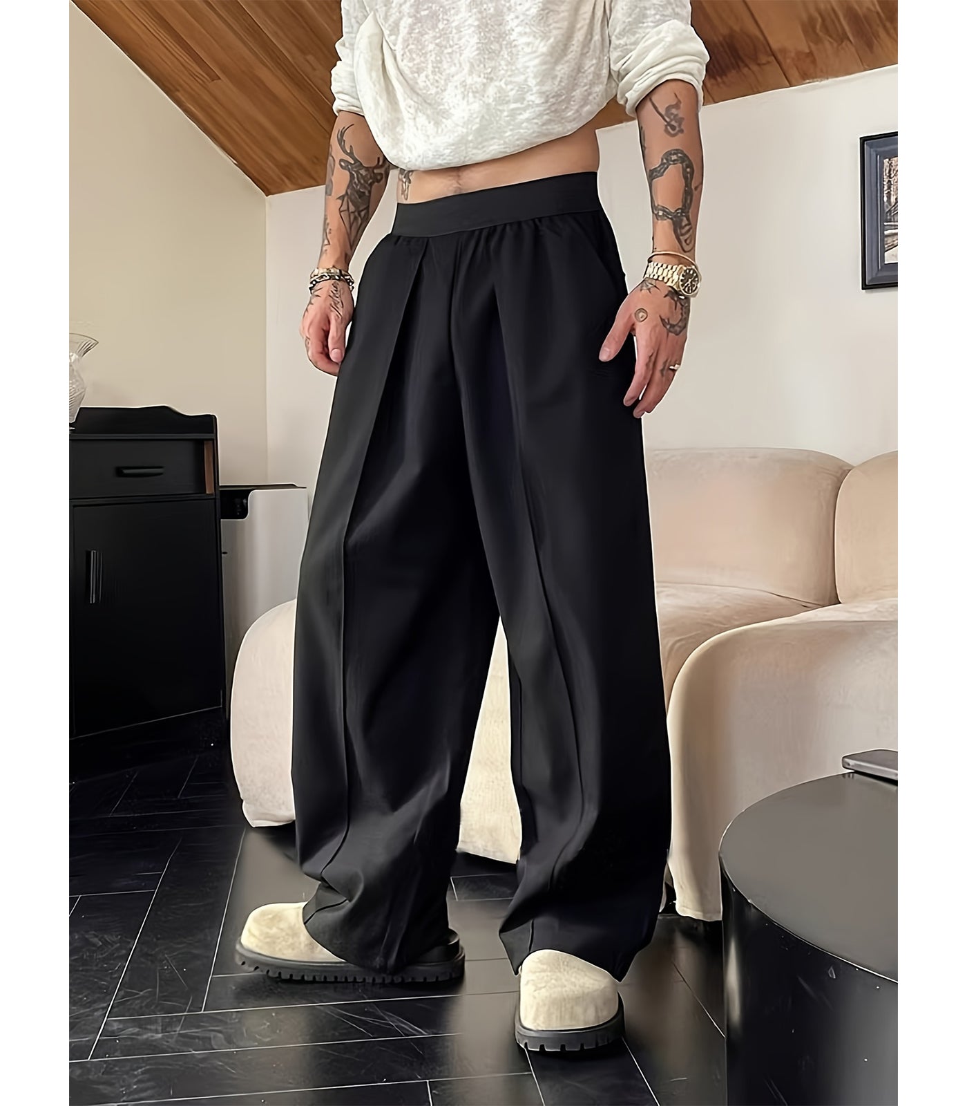 INVACHI Mens Casual Pants