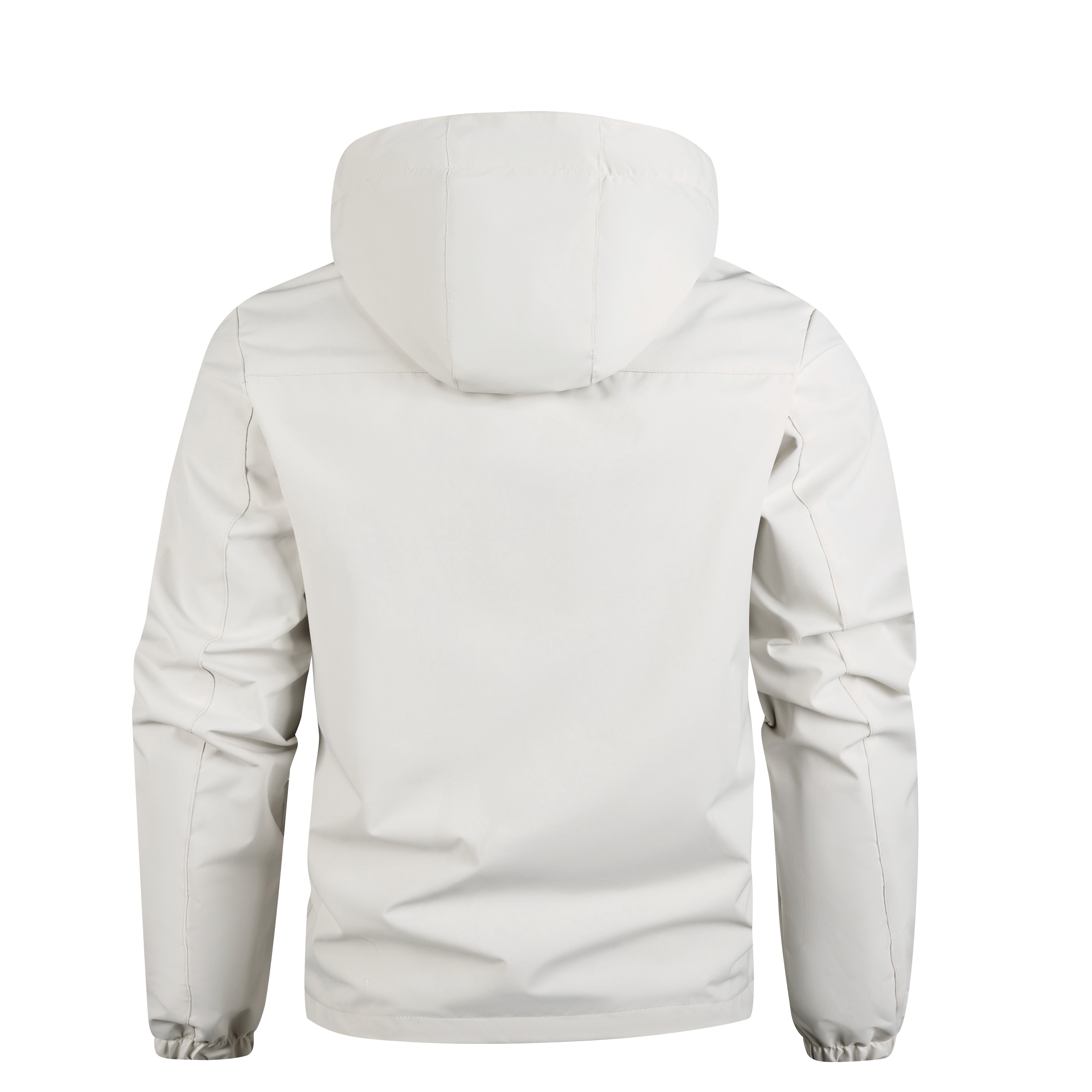 Lightweight Men's Jacket With Hood For Outdoor, Travel, Hiking, Windbreaker, Versatile, Stylish Design