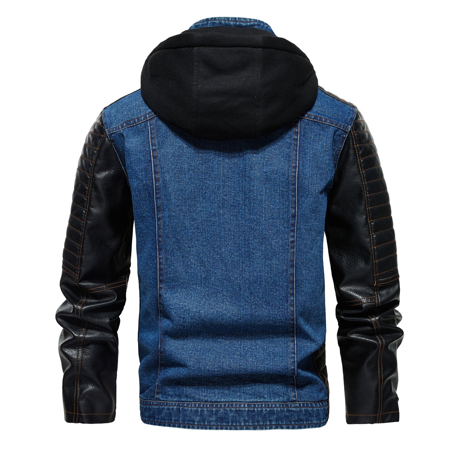 INVACHI Hooded Denim Jacket