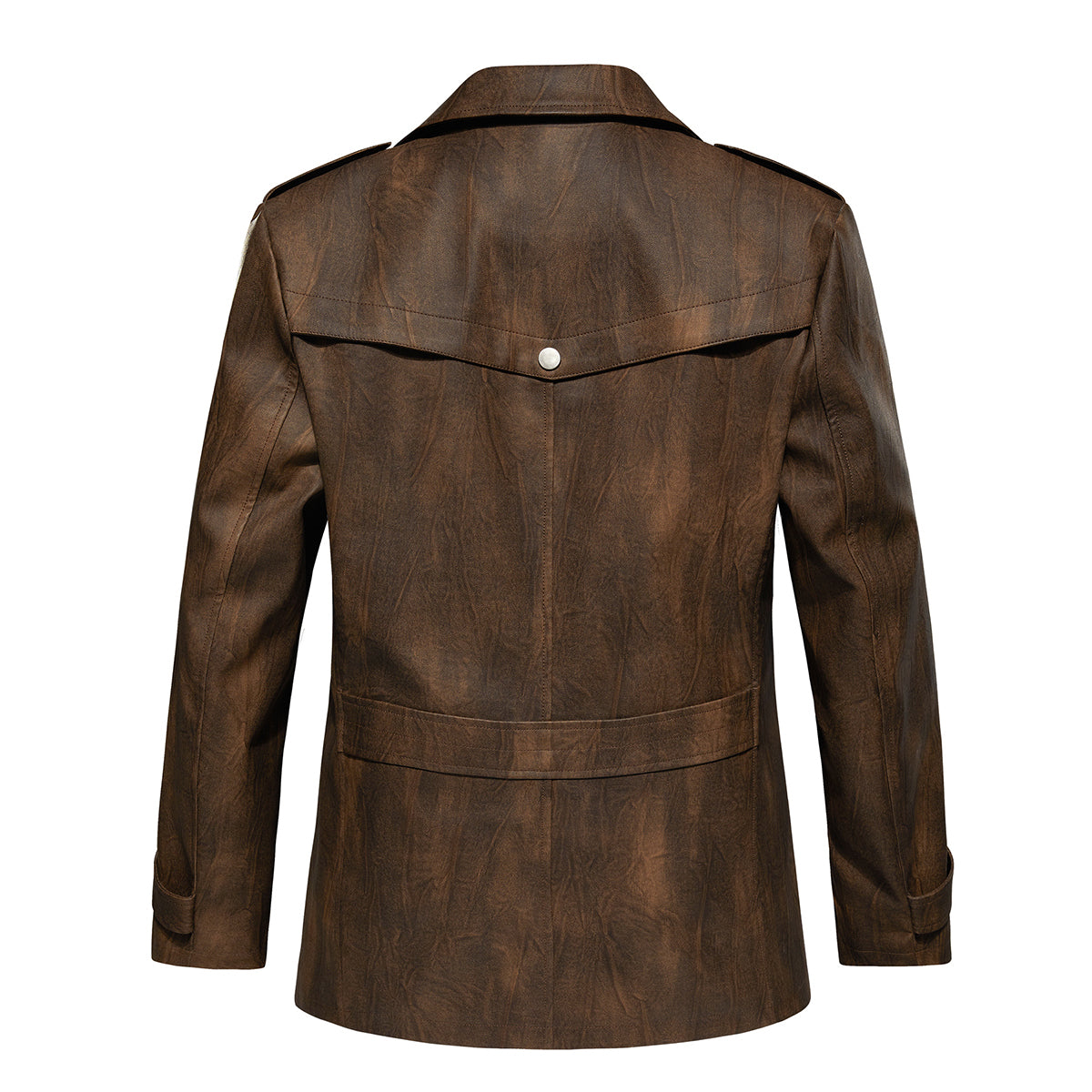 INVACHI Vintage Leather Jacket