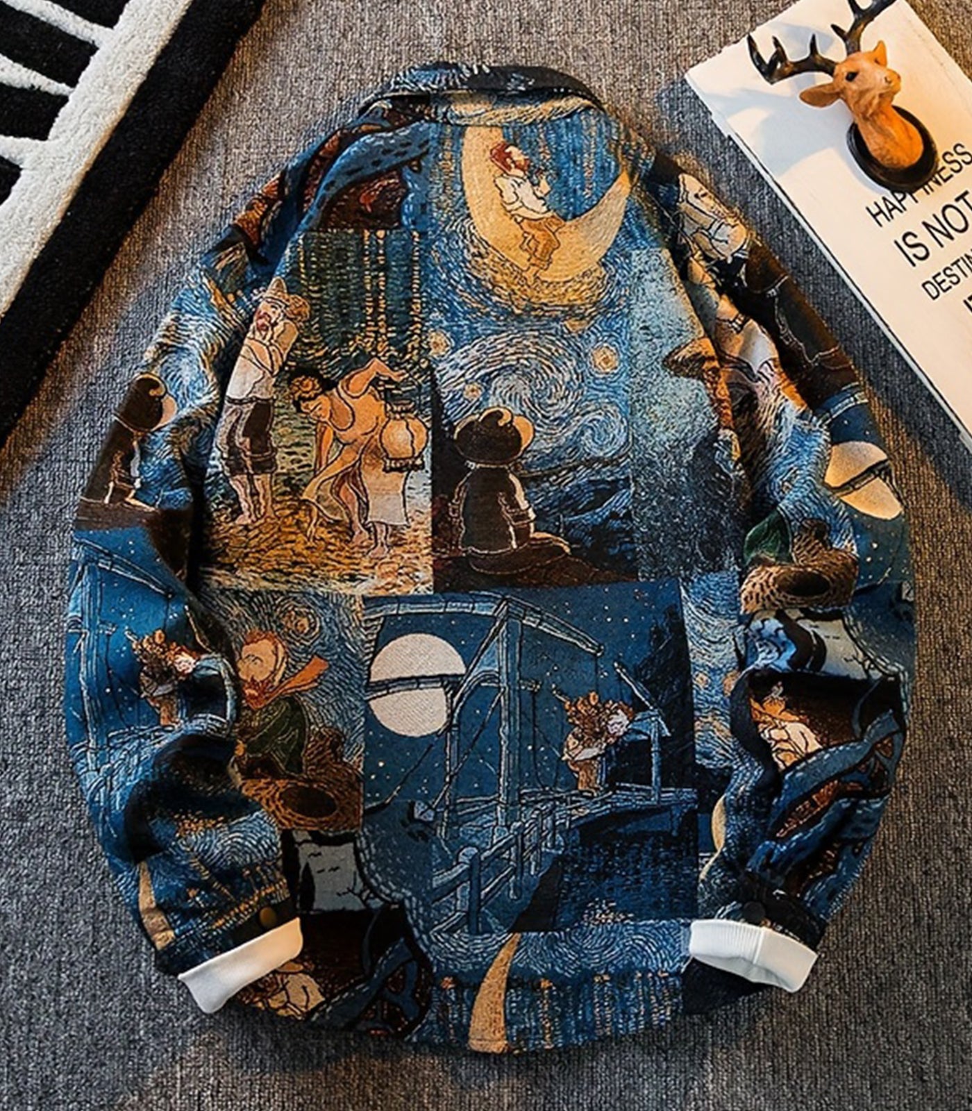 INVACHI Van Gogh Print Shirt