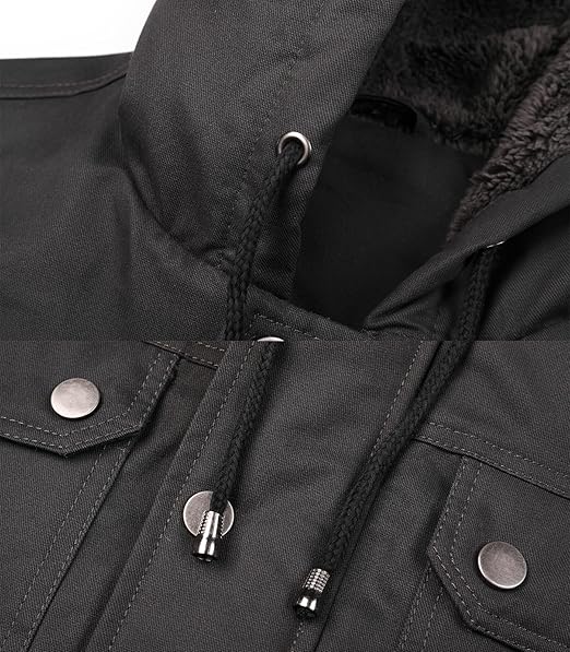 INVACHI Men's Winter Work Jacket