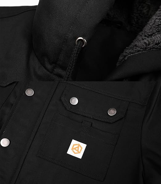 INVACHI Men's Winter Work Jacket