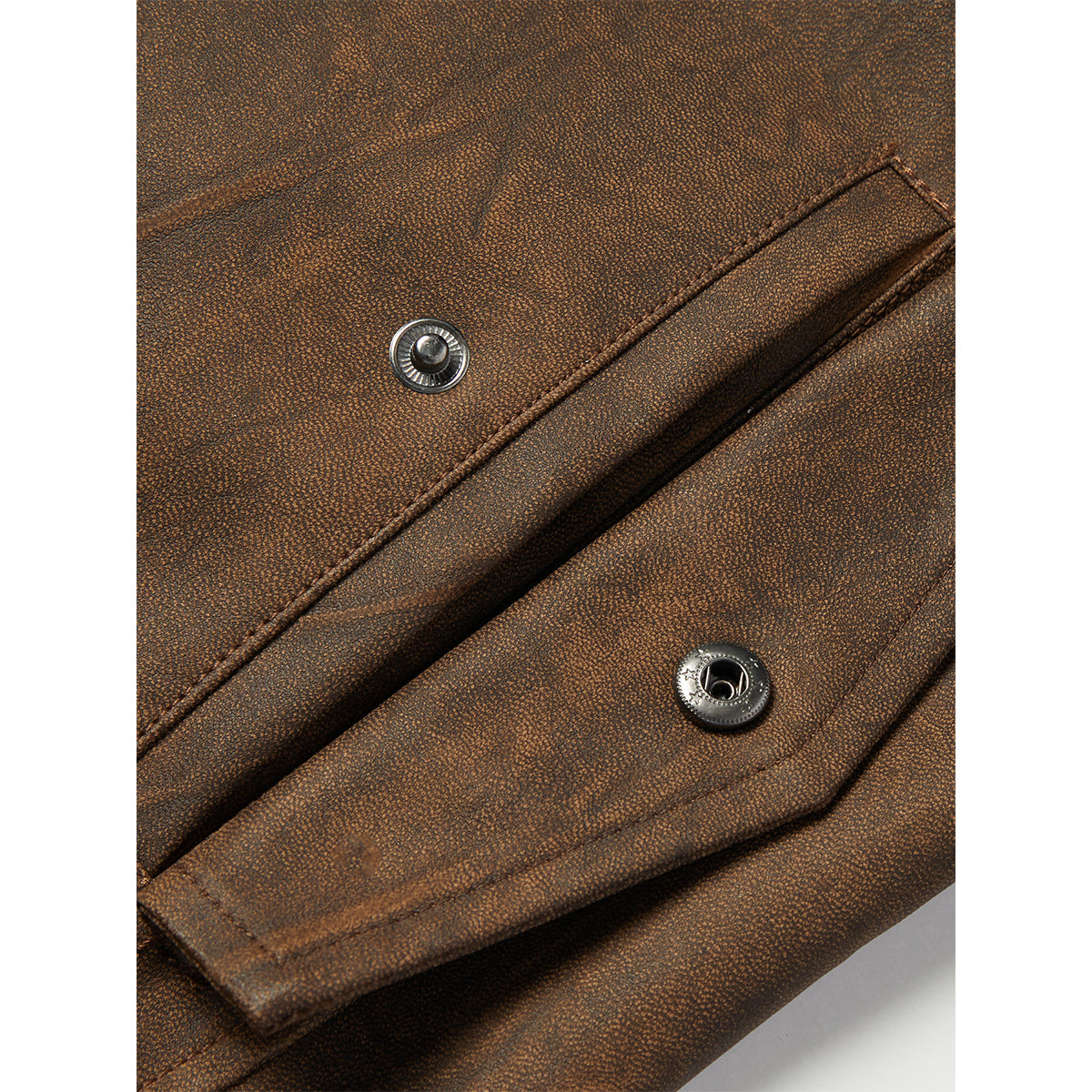 INVACHI Vintage Leather Jacket