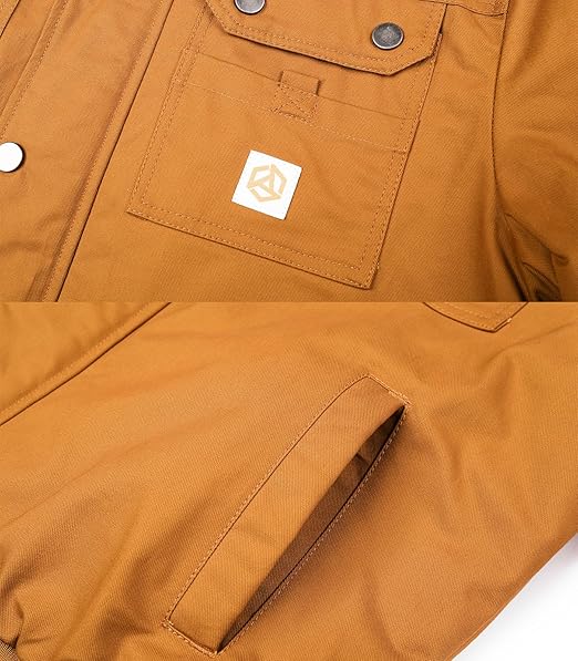 INVACHI Men's Winter Work Jacket