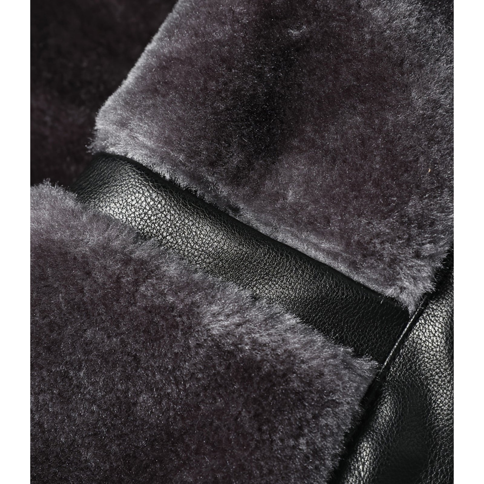 INVACHI Faux Leather Jacket