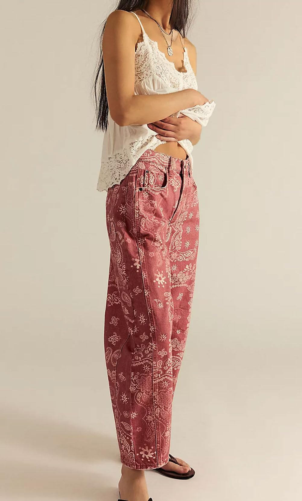 Women Barrel Jeans