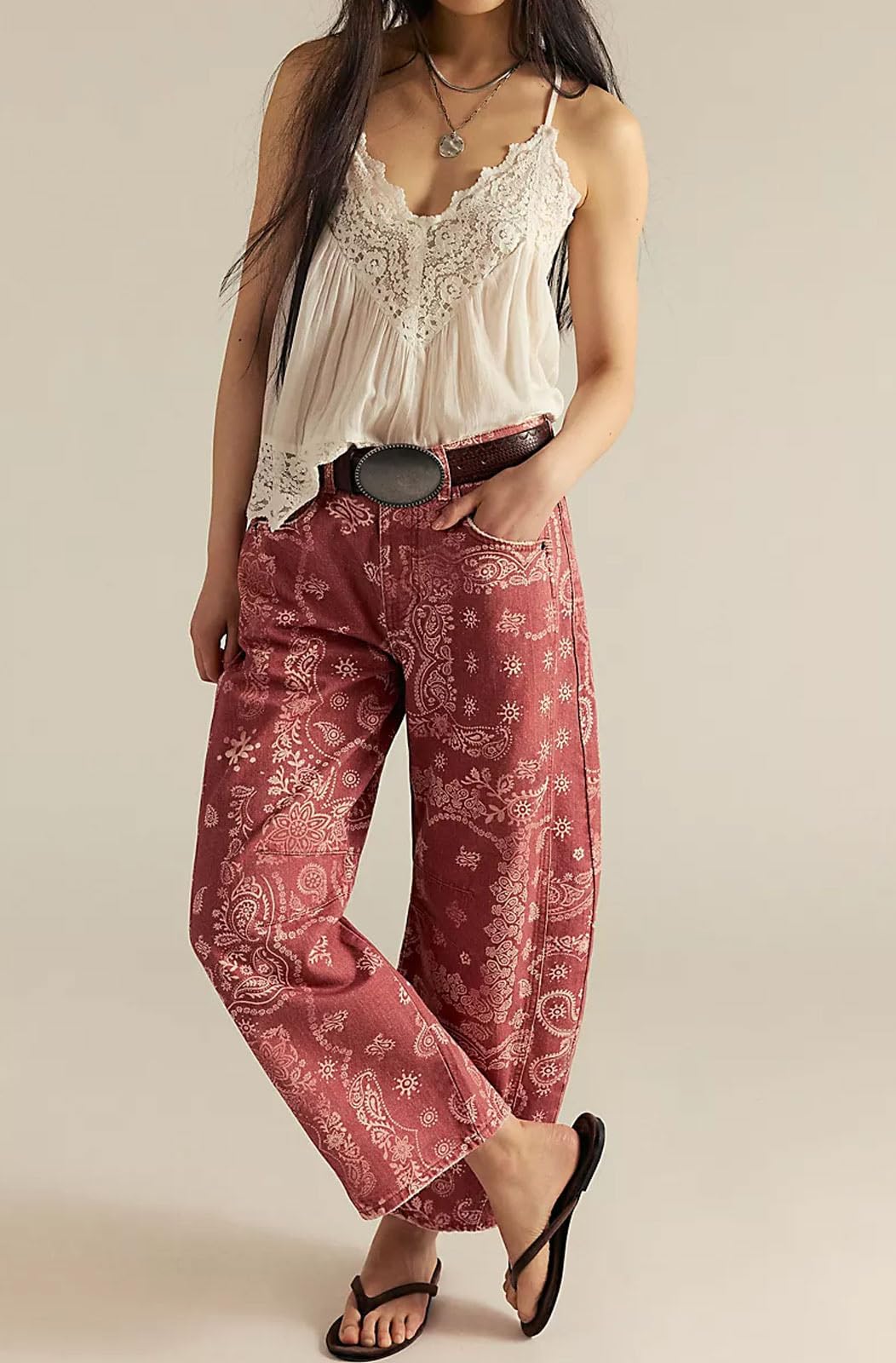 Women Barrel Jeans