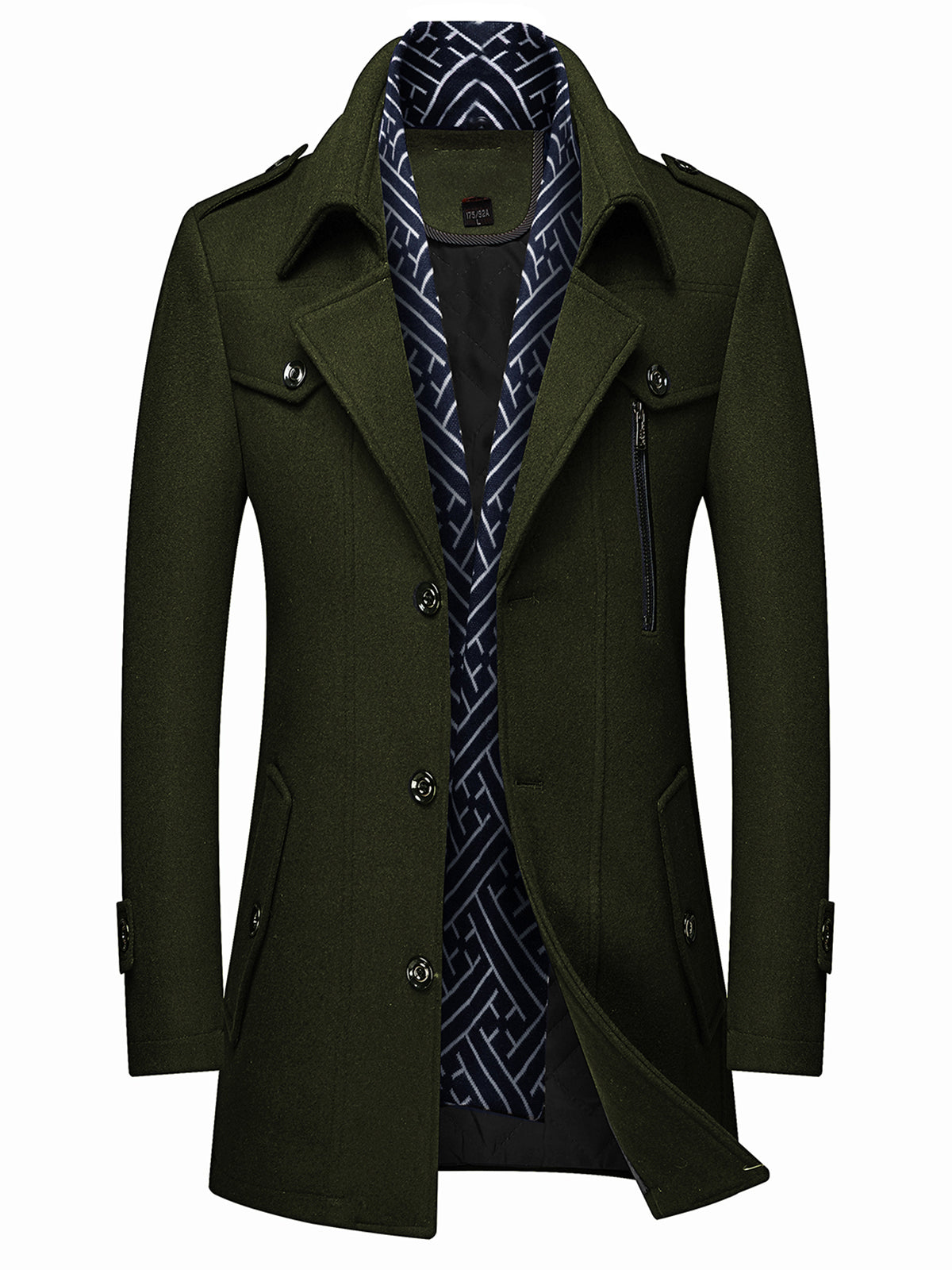 INVACHI Wool Coat