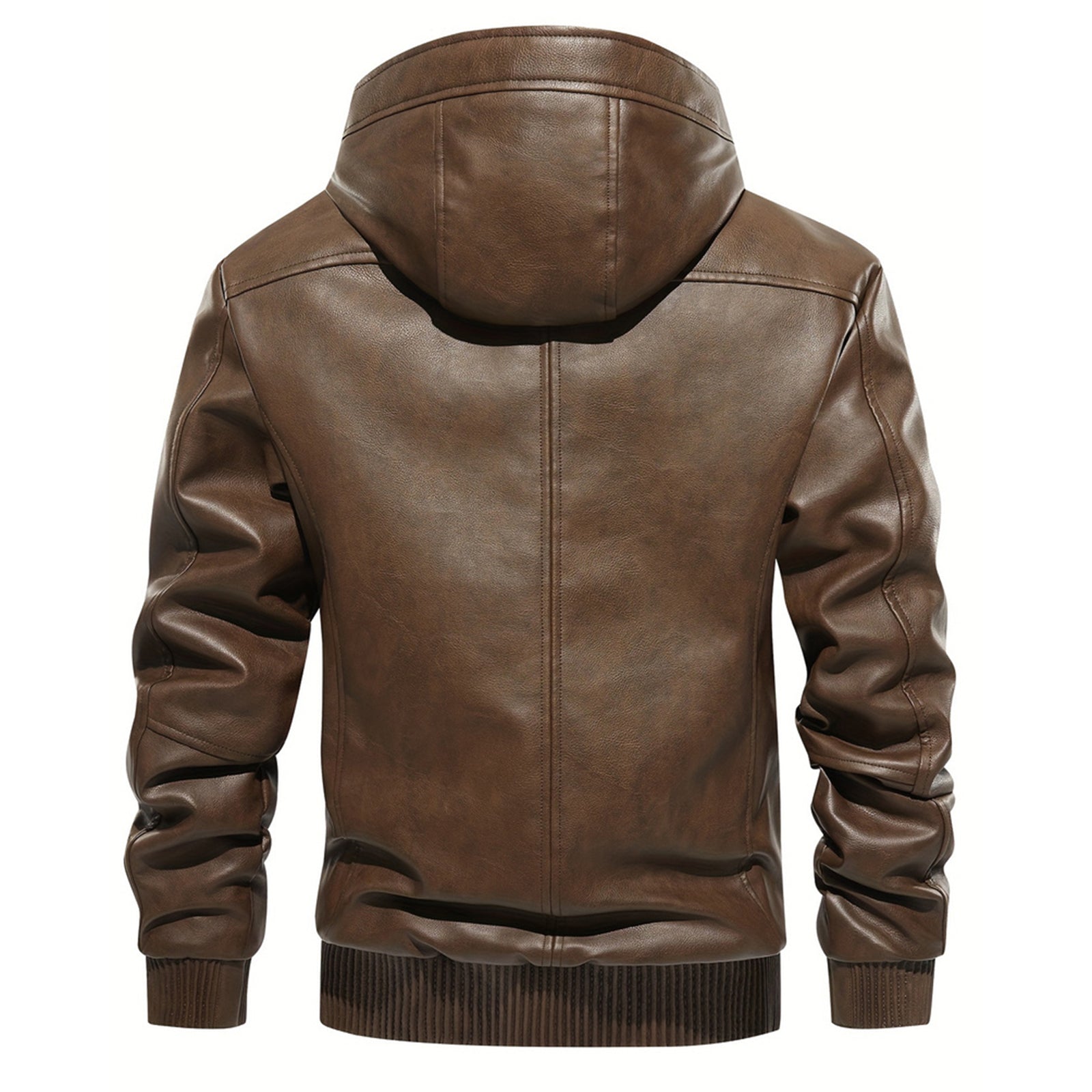 INVACHI Faux Leather Jacket